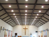 翡 ġ LEDҷΰ (The LED Halogens Installed in a Catholic Church)