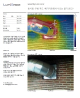 닥트 틈새로 유출되는 유증기 온도?